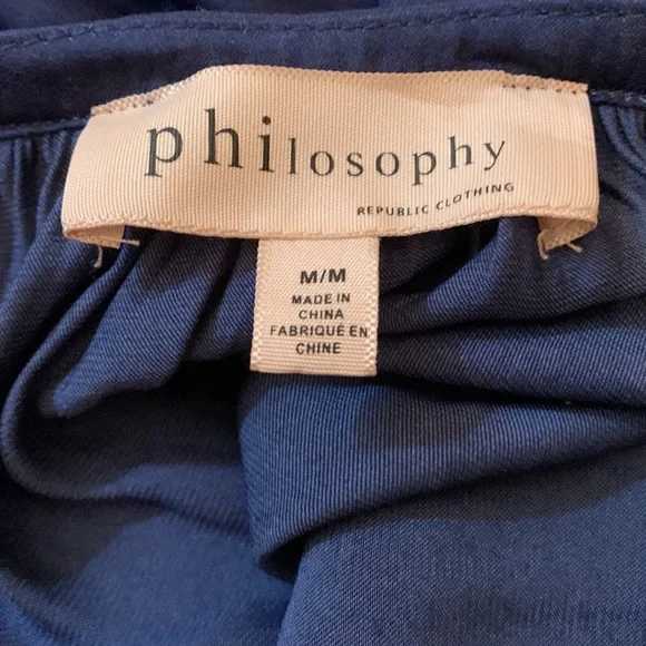 NWOT Philosophy Blouse - Picture 3 of 7